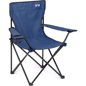 Leisure Folding Camping Chair - Blue Blue