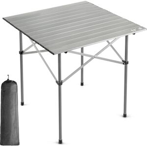 Leisure Roll Top Camping Table Silver