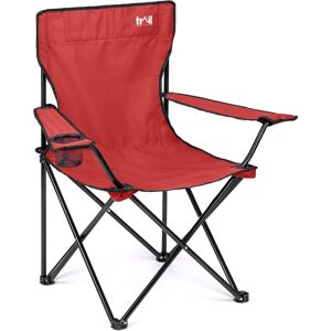 Leisure Folding Camping Chair - Red Red