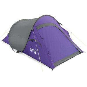 Leisure 2 Man Pop Up Tent (SS) - Purple Purple