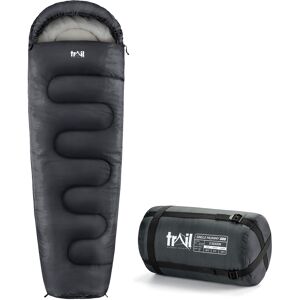 Leisure Mummy Sleeping Bag - Charcoal Charcoal