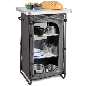 Leisure 4 Shelf Camping Cupboard Multi Coloured