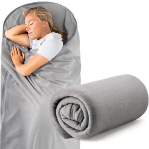 Leisure Fleece Sleeping Bag Liner Grey