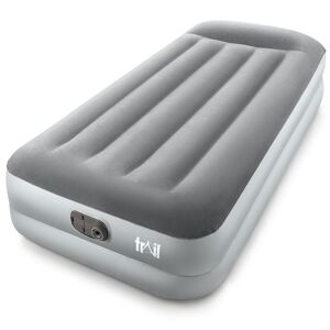 Leisure Deluxe XL Airbed With Built In Pump Grey