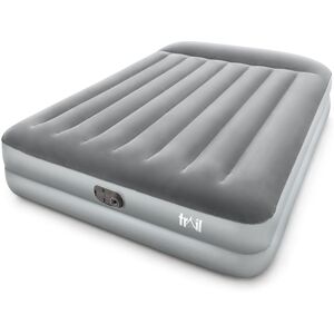 Leisure Deluxe XL Airbed With Built In Pump Grey