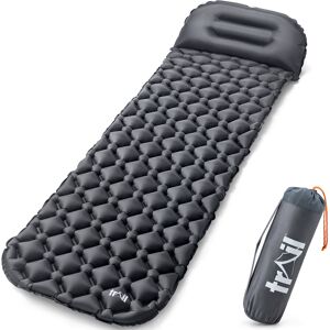 Leisure Ultra Light Sleeping Mat with Pillow Black