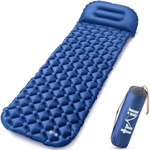 Leisure Ultra Light Sleeping Mat with Pillow Blue