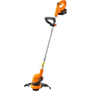 LawnMaster MX 24V 25cm Cordless Grass Trimmer   With Battery