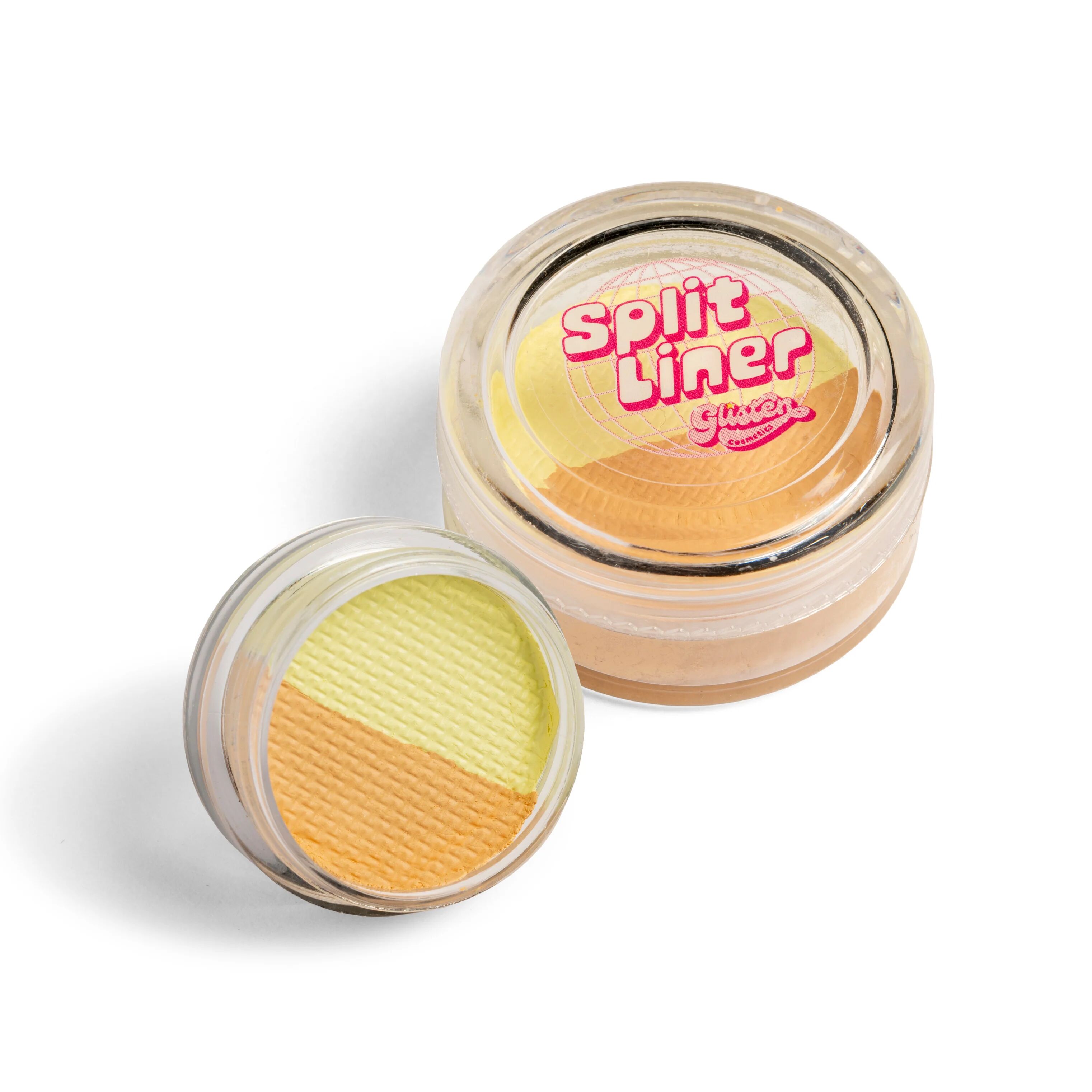 Glisten Cosmetics Delight (Light Yellow & Beige) Split Liner - Eyeliner - Glisten Cosmet Small - 3g