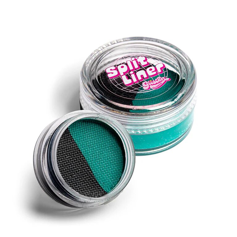 Glisten Cosmetics Lantern (Dark Green and Black) Split Liner - Eyeliner - Glisten Cosmet Large - 10g