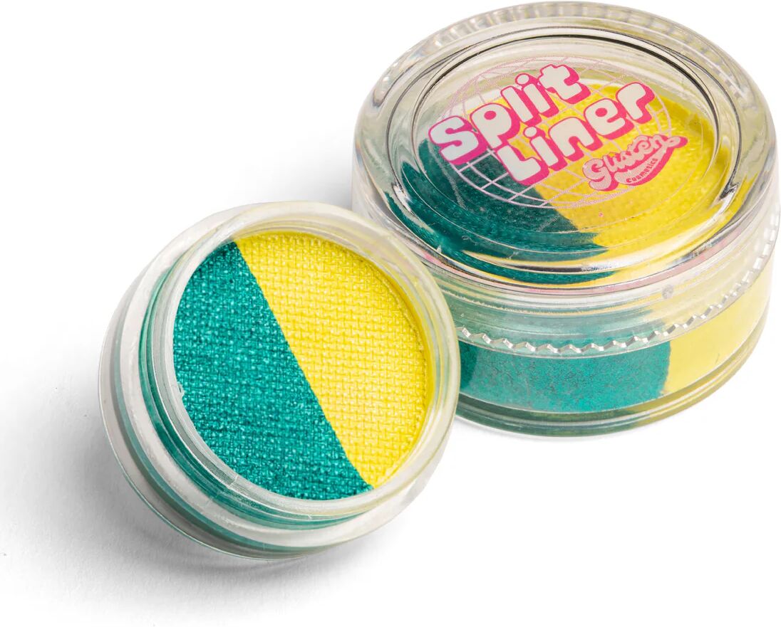 Glisten Cosmetics Seaside (Shimmer Teal Green & Yellow) Split Liner - Eyeliner - Glisten Small - 3g