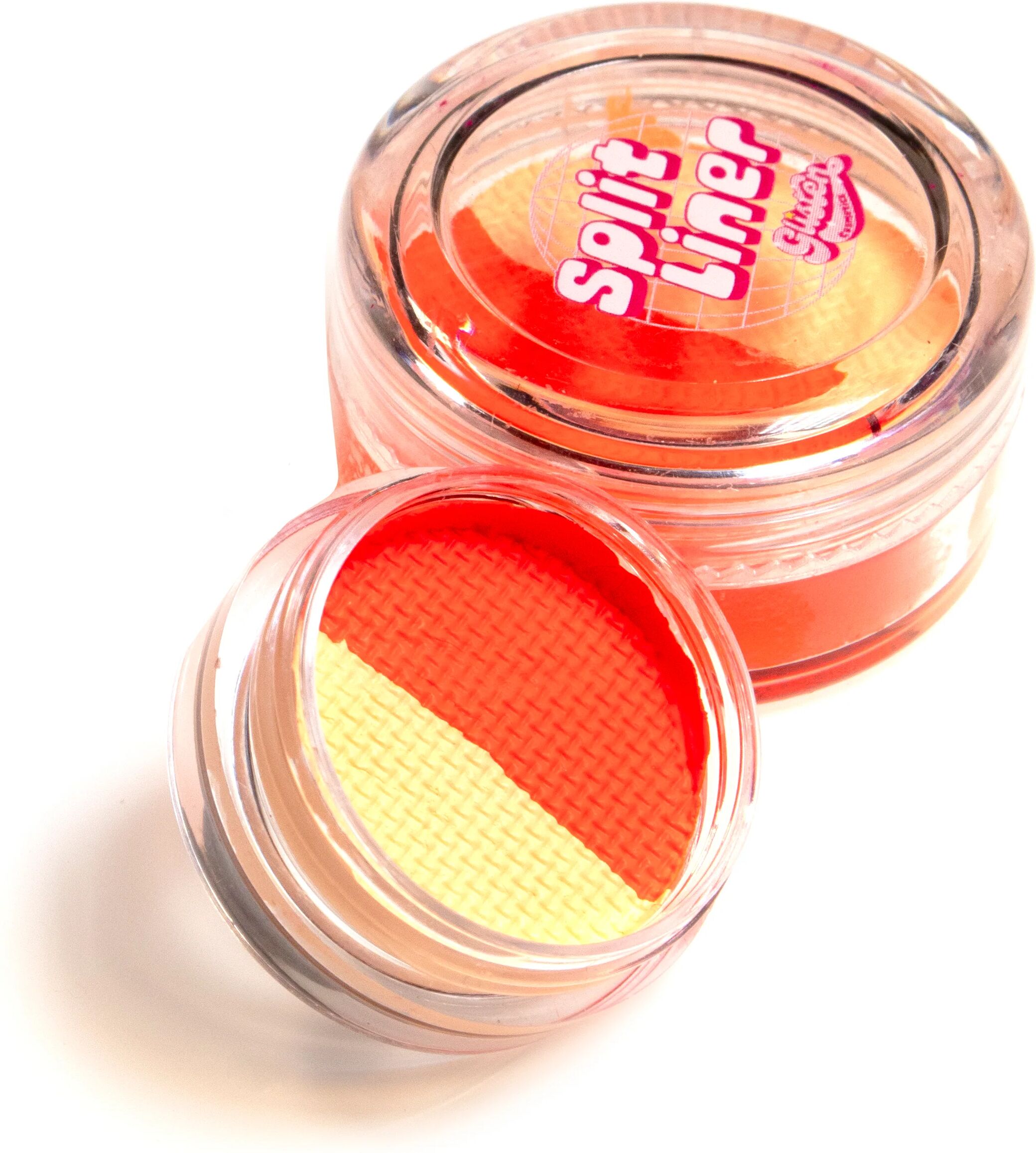 Glisten Cosmetics Peach Melba (UV Orange & Peach) Split Liner - Eyeliner - Glisten Cosme Large - 10g