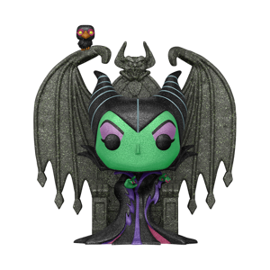 Funko Pop! Disney - Villains #784 Maleficent On Throne (Diamond Glitter) Deluxe