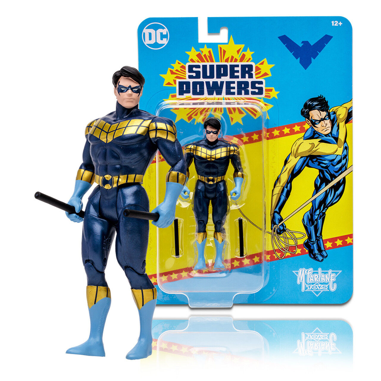 Mcfarlane Toys Dc Super Powers: Nightwing (Knightfall) 4-Inch Figure