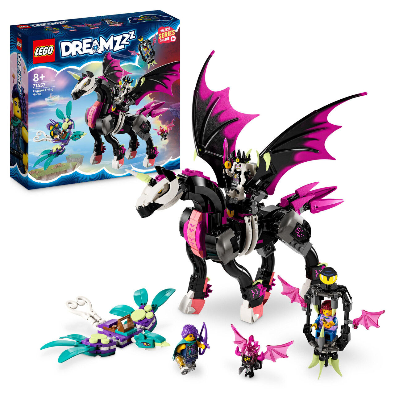Lego 2In1 Dreamzzz Pegasus Flying Horse Toy 71457