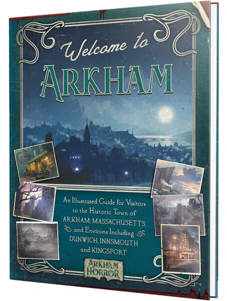 Aconyte Books Welcome To Arkham: The Complete Guide World Of Arkham Horror