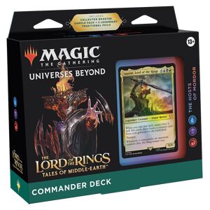 Magic: The Gathering Lord Of Rings - Tales Middle-Earth Commander Deck Hosts Mordor   Rings:
