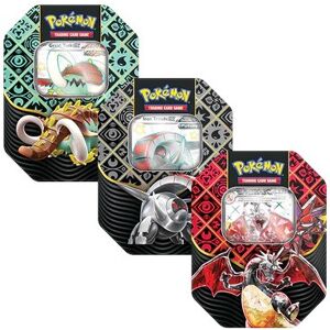 Pokemon Paldean Fates Standard Tin Set Of 3