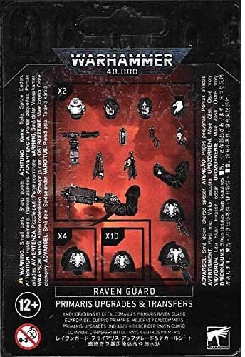 Games Workshop Warhammer 40,000 - Raven Guard: Primaris Upgrades & Transfers