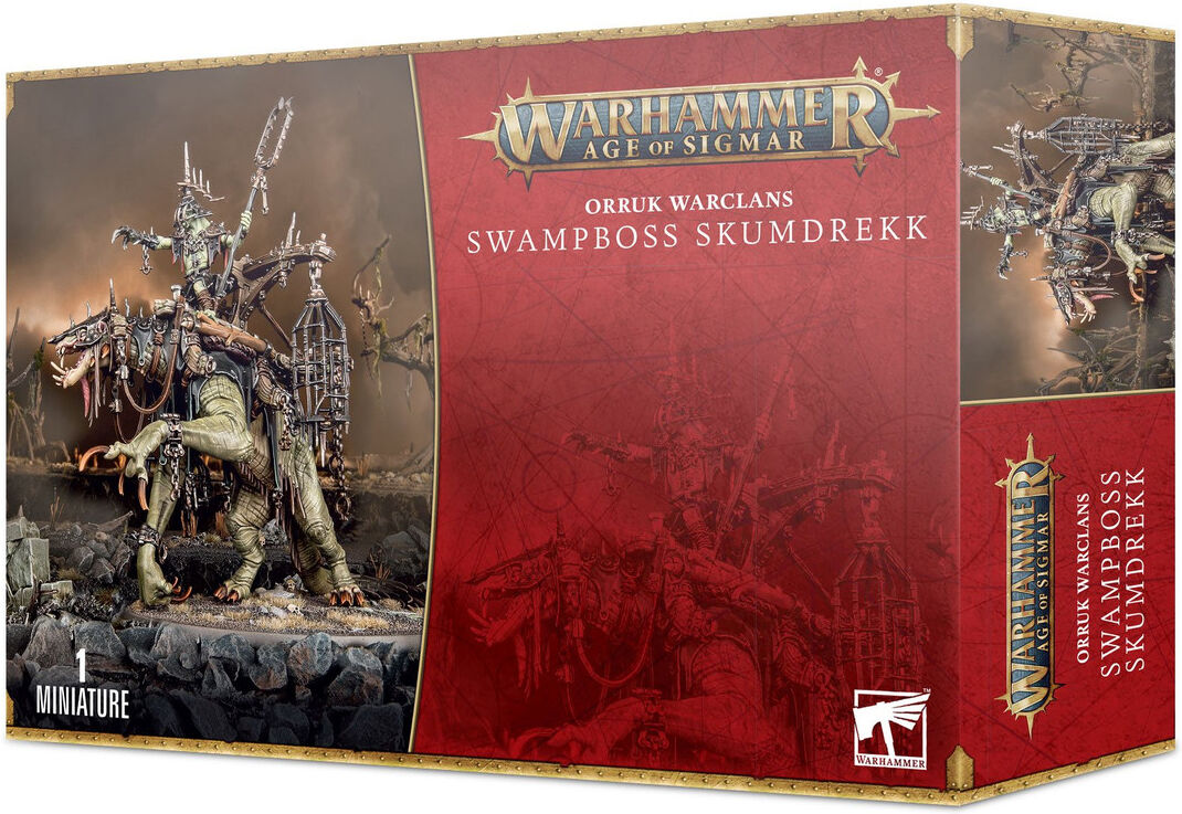 Games Workshop Warhammer Age Of Sigmar - Orruk Warclans: Swampboss Skumdrekk