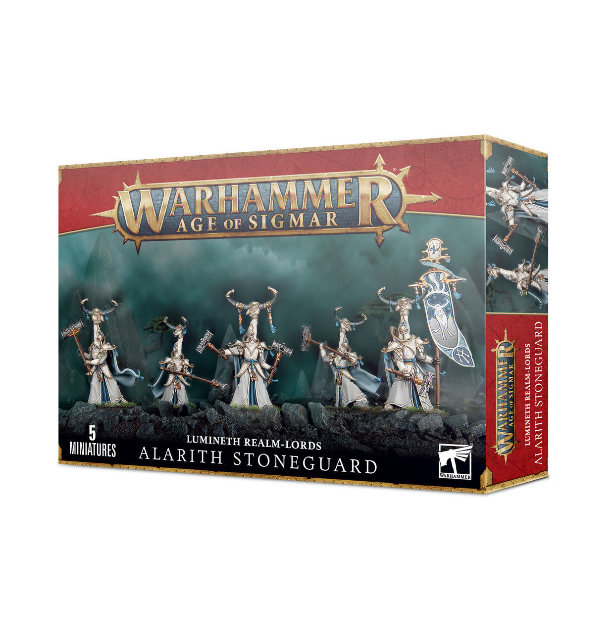 Games Workshop Warhammer Age Of Sigmar - Lumineth Realm-Lords: Alarith Stoneguard