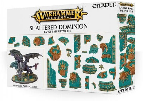 Games Workshop Warhammer Age Of Sigmar - Shattered Dominion: Large Base Detail Kit