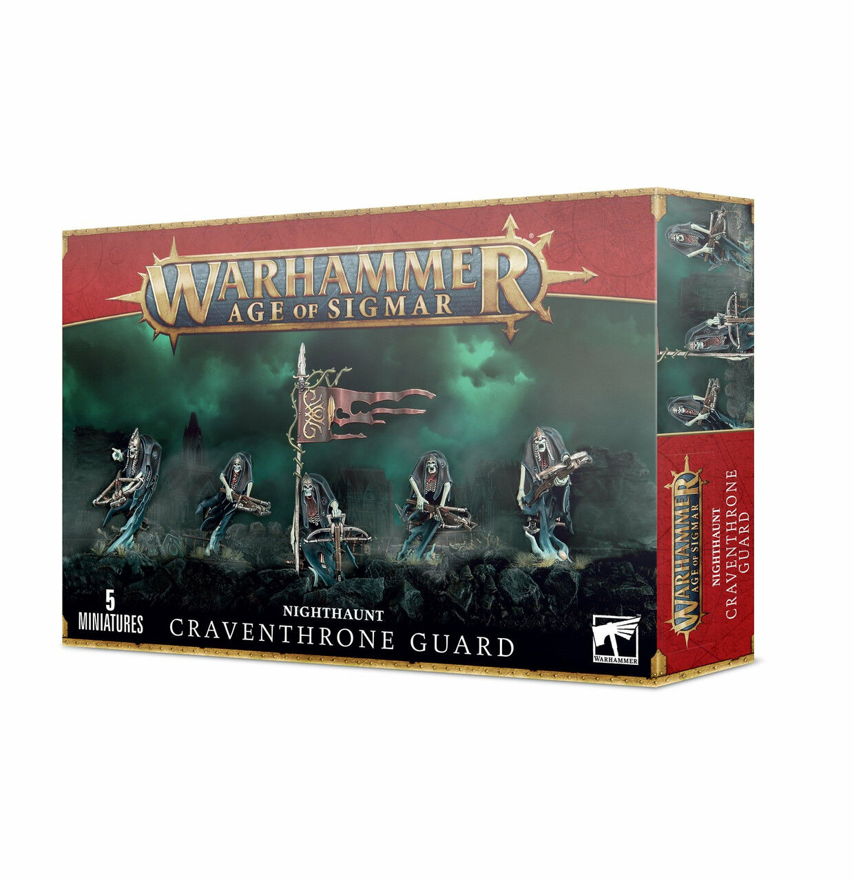 Games Workshop Warhammer Age Of Sigmar - Nighthaunt: Craventhrone Guard