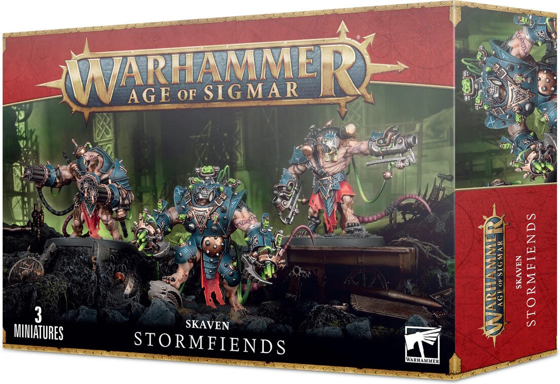 Games Workshop Warhammer Age Of Sigmar - Skaven: Stormfiends