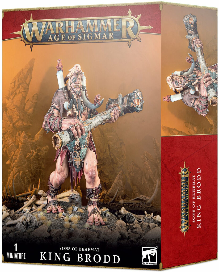 Games Workshop Warhammer Age Of Sigmar - Sons Behemat: King Brodd