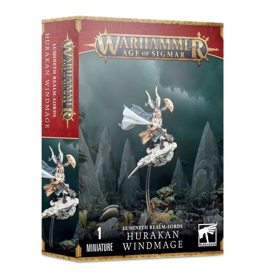 Games Workshop Warhammer Age Of Sigmar - Lumineth Realm-Lords: Hurakan Windmage