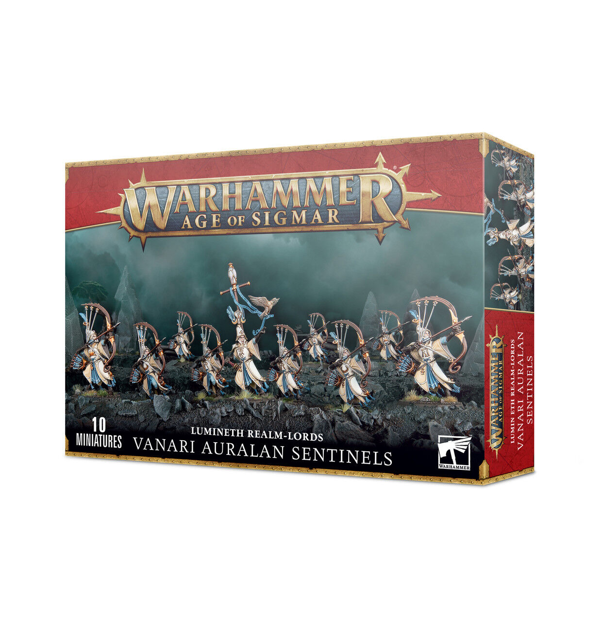 Games Workshop Warhammer Age Of Sigmar - Lumineth Realm-Lords: Vanari Auralan Sentinels