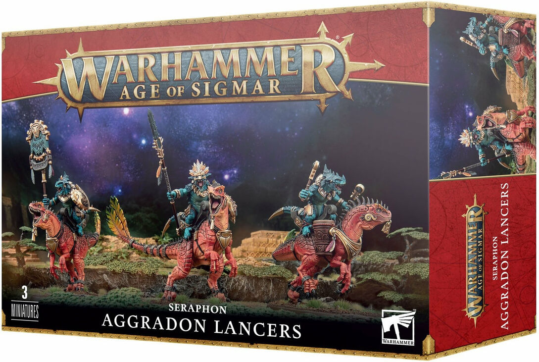 Games Workshop Warhammer Age Of Sigmar - Seraphon: Aggradon Lancers