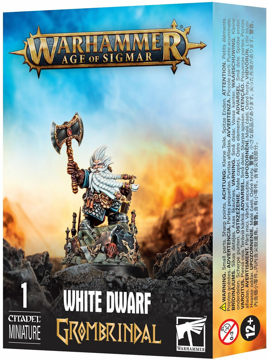 Games Workshop Warhammer Age Of Sigmar - Grombrindal, The White Dwarf