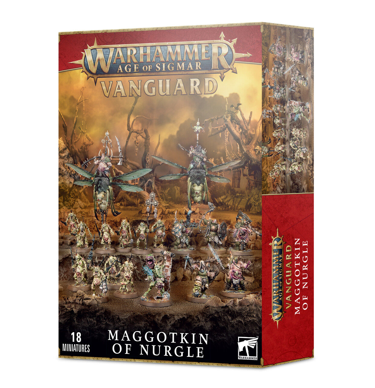 Games Workshop Warhammer Age Of Sigmar - Spearhead: Maggotkin Nurgle