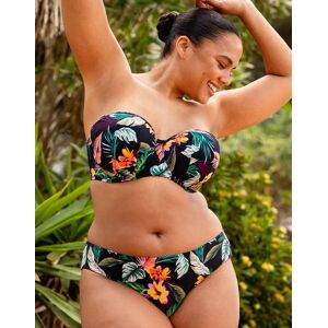 Curvy Kate Cuba Libre Bandeau Bikini Top Print Mix