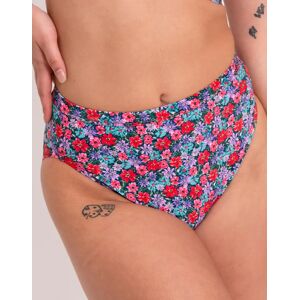 Curvy Kate Kitsch Kate High Waist Bikini Brief Floral Print