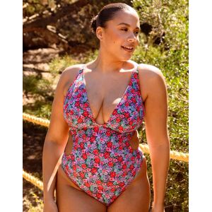 Curvy Kate Kitsch Kate Non Wired Swimsuit Floral Print