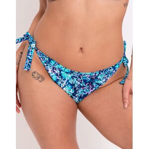 Curvy Kate Mykonos String Bikini Brief Blue Print