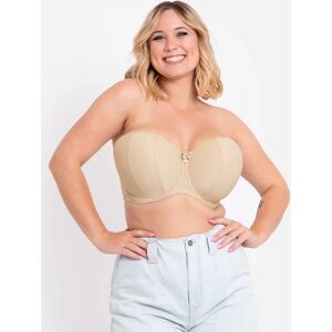 Curvy Kate Luxe Strapless Bra Biscotti