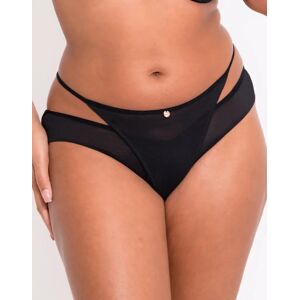 Scantilly Peep Show Brazilian Brief Black