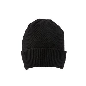 Dents UK Dents Men'S Honeycomb Knit Beanie Hat In Black Size One Size