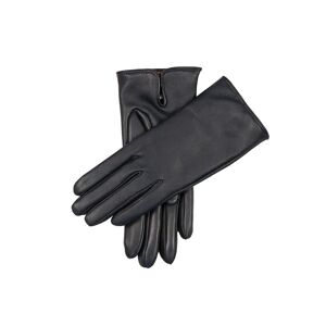 Dents Men's Cashmere Lined Leather Gloves In Navy Size 7