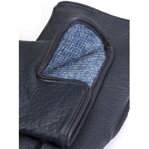 Dents Men'S Camel Hair Lined Deerskin Leather Gloves In Navy (Blue) Size 8. 5