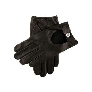 Dents Men's Two Colour Leather Driving Gloves In Black/black Size S