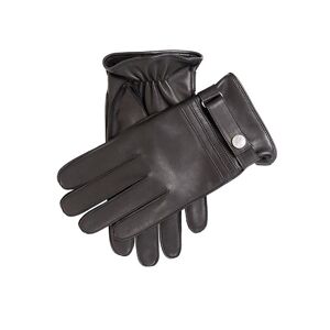 Dents Men'S Cashmere Lined Leather Gloves In Black Size 8. 5