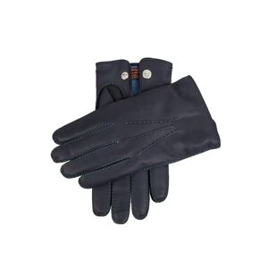 Dents UK Dents Men'S Heritage Handsewn Cashmere-Lined Leather Gloves With Contrast Stitching In Navy/blue/blue Size Xl