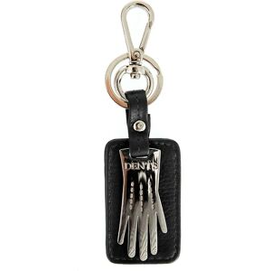 Dents Dents Glove Keyring With Gift Box In Black/shiny Nickel Size One