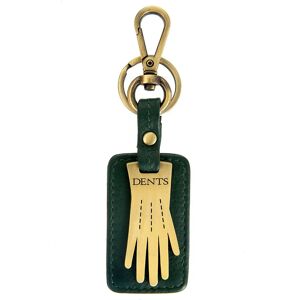 Dents Dents Glove Keyring With Gift Box In Bottle Green/antique Brass Size One