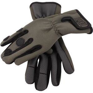 Dents Neoprene Shooting Gloves In Olive Size S