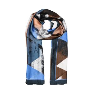 Dents Women'S Silk Feel Lightweight Scarf With Abstract Print In One Size One